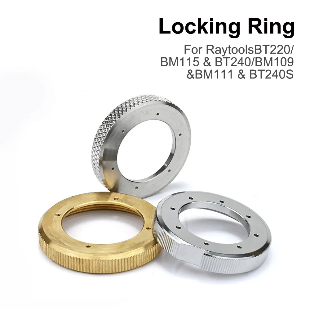 Fasten Ring For Fiber Laser Cutting Head BT240 BT240S Nozzle Connection Part for Raytools Fiber Metal Cutting Machine