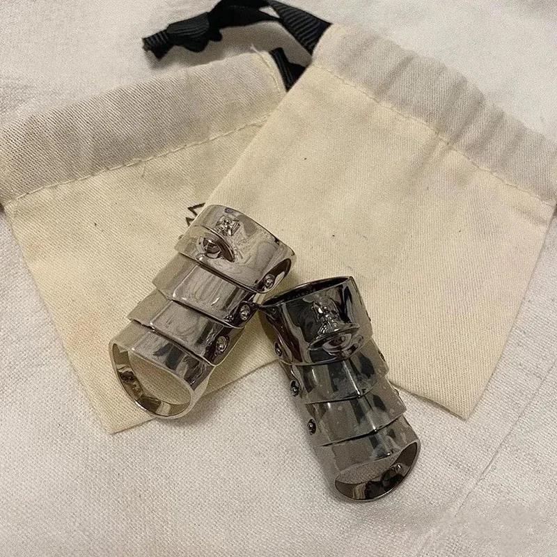 Anillo Punk de Anime, armadura de Cosplay, nudillos, anillos de dedo de Metal para adultos, Unisex, Hiphop, accesorios de joyería de articulación móvil, accesorio de fiesta