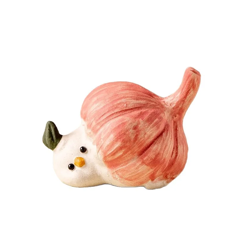 

CX home home raw ore purple sand garlic bird tea pet ornament decorative crafts