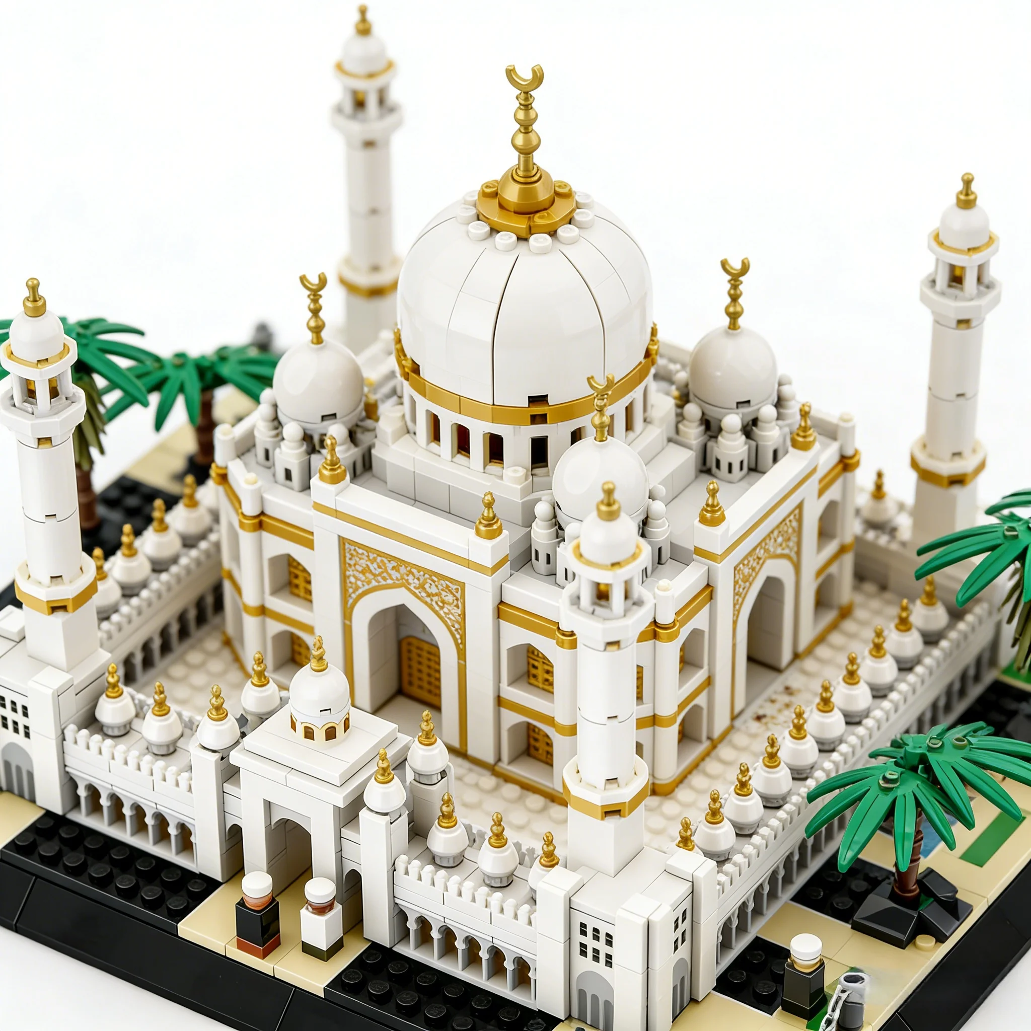 

1463 PCS Kids Building Blocks UAE Sheikh Zayed Grand Mosque Particle World Architecture Model Bricks Toys For Children Gifts