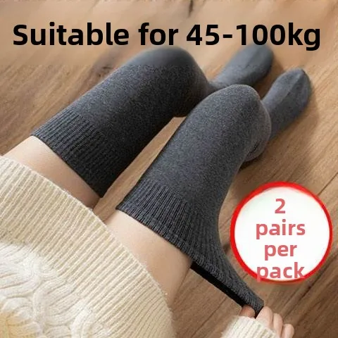 

plus Size over Knee High Leggings Women 200 Pou Fat Sister MM Thi Thighs f Tube High Buet Thigh Sos Autumn Winter