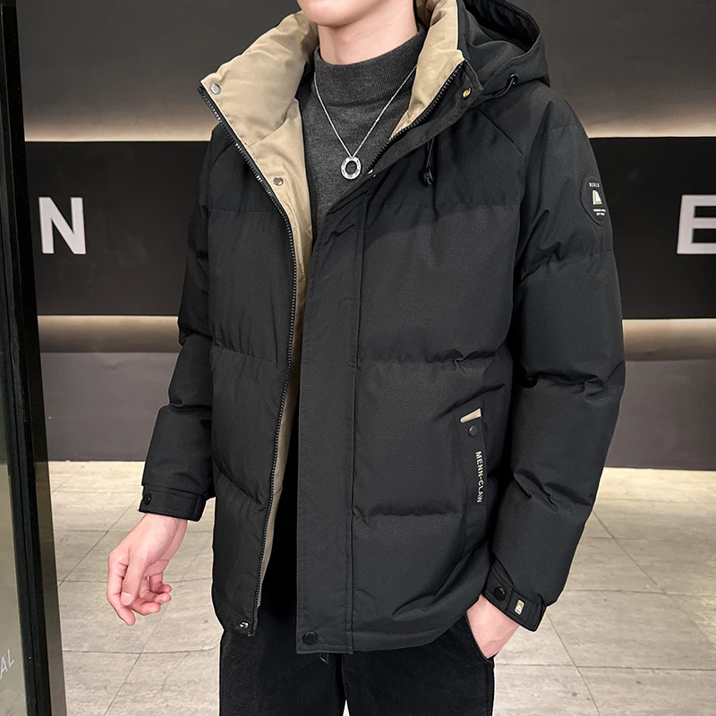 

Hooded Cotton Jacket for Men 2025 New Collection Winter Men's Jacket, Cotton Jacket, Trendy Workwear, Cotton Jacket, Outerwear