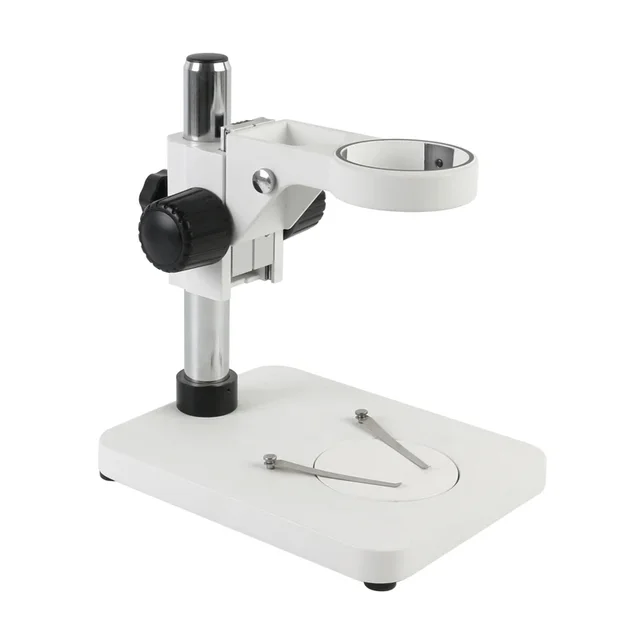 Mikroskop trójokularowy Mikroskop dwuokularowy Mikroskop stereoskopowy Regulowany stół Uchwyt stojak roboczy + uchwyt pierścieniowy 76 mm + filar 32 mm