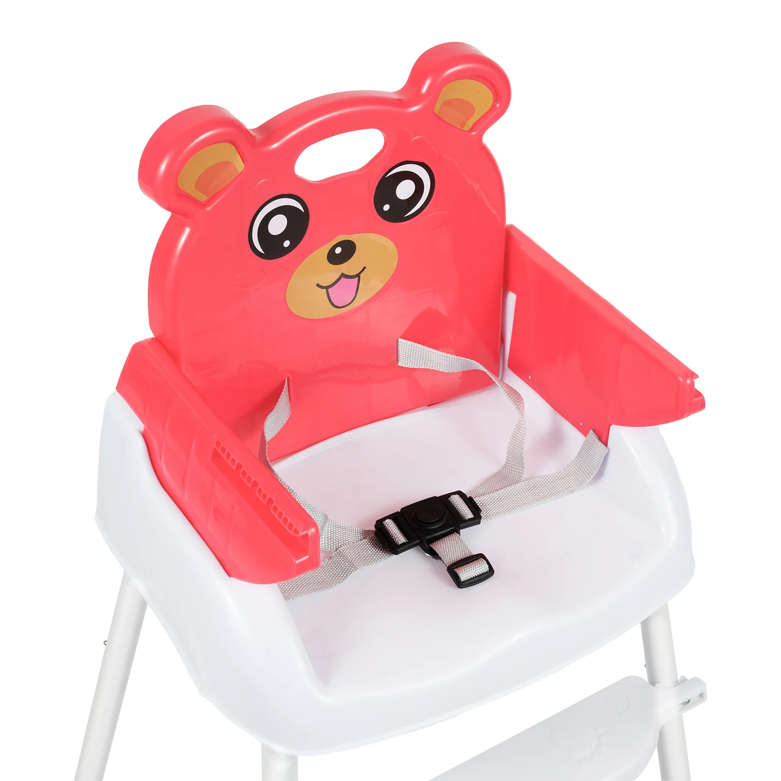 Folding Baby Highchair, Portable Dinning High Chair for Children Feeding, Baby Table and Chair 15.75x12.6\