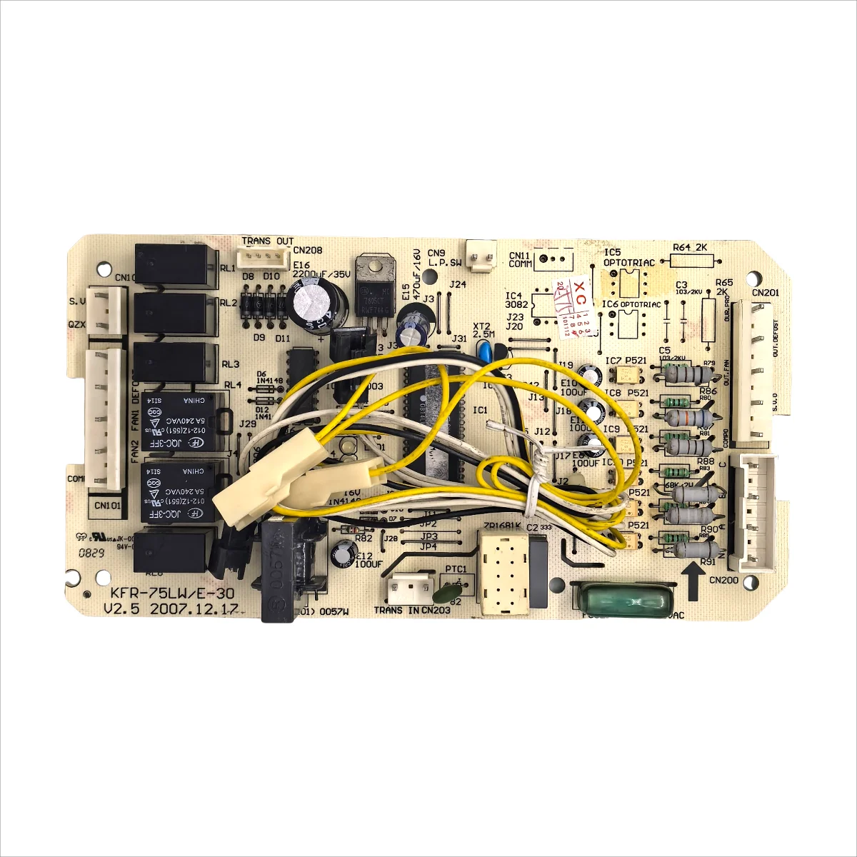 تستخدم لجزء لوحة دوائر الكمبيوتر ميديا KFR-75LW/E-30 PC