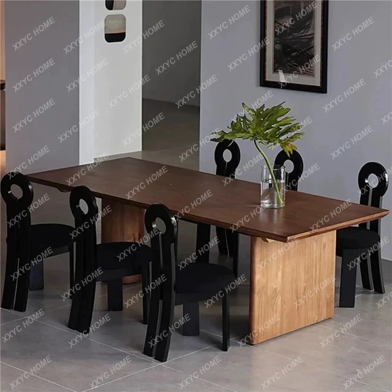 XX Style Office Desk  Minimalist Study Wood Executive Desk  High-end Commercial Furniture