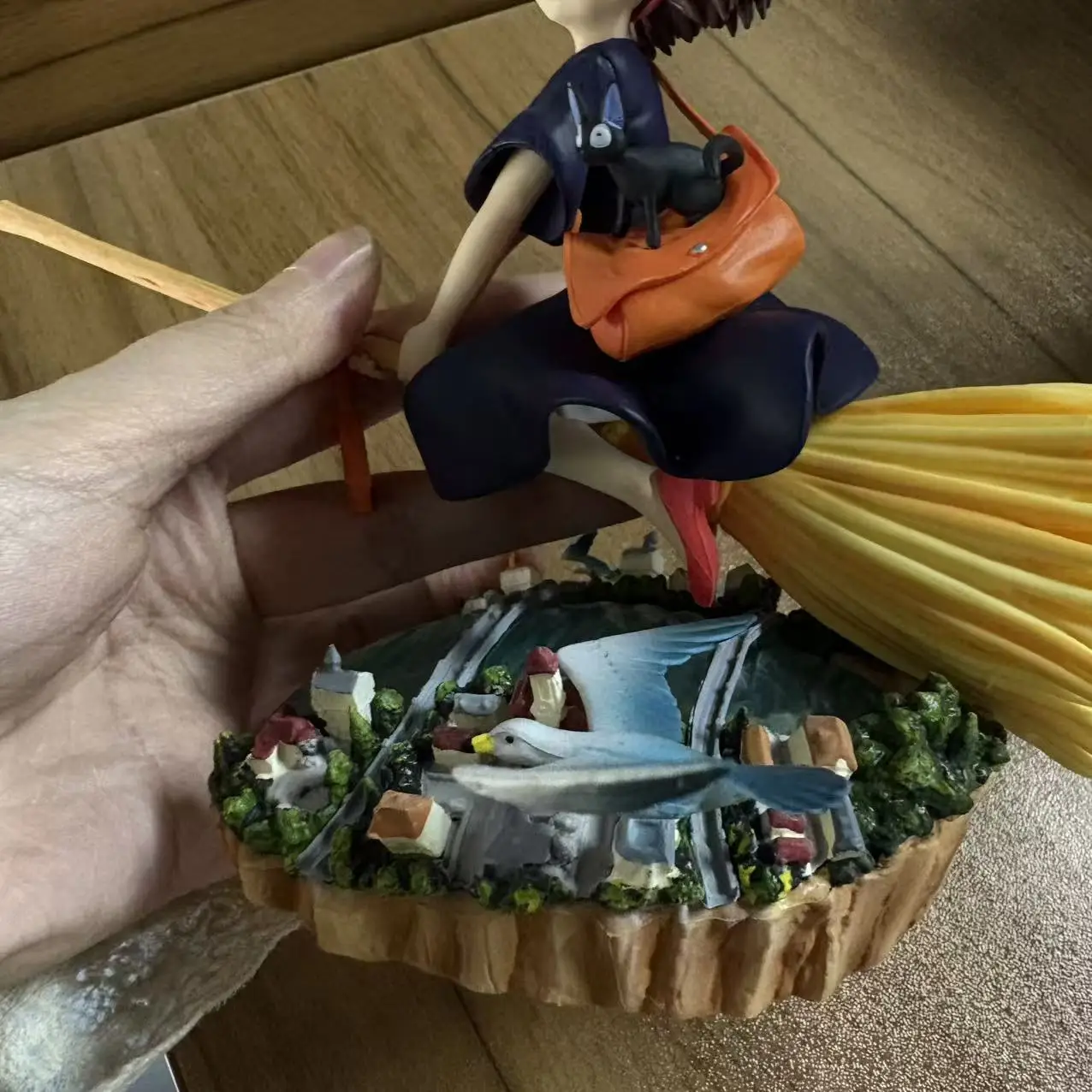 Kiki's Delivery Service Petite Sorcière Figurine Studio Ghibli Dessin Animé Anime Merchandise Ornement De Bureau Figurine De Voiture Cadeau D'anniversaire
