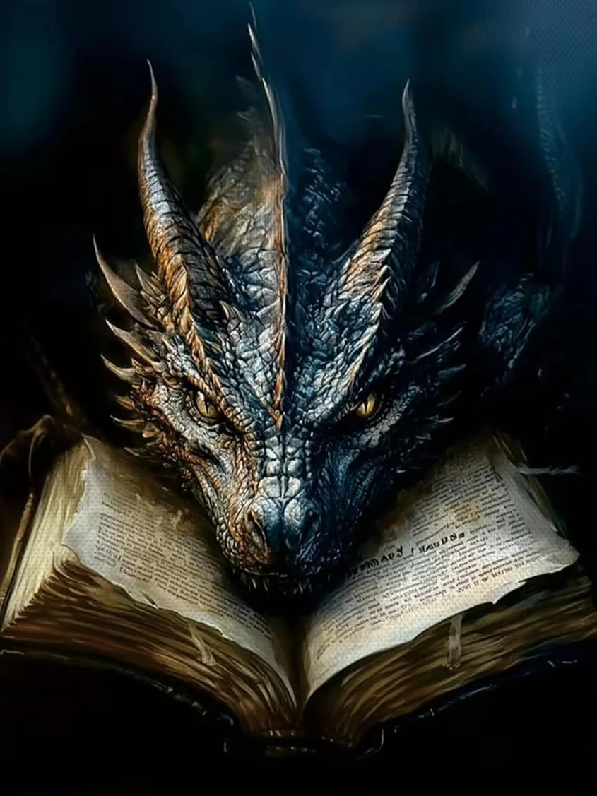 DIY Paint By Number Dark Fantasy Dragon Kits Painting By Numbers Drawing on Canvas Hand Painted Picture Art Gift Home Decor