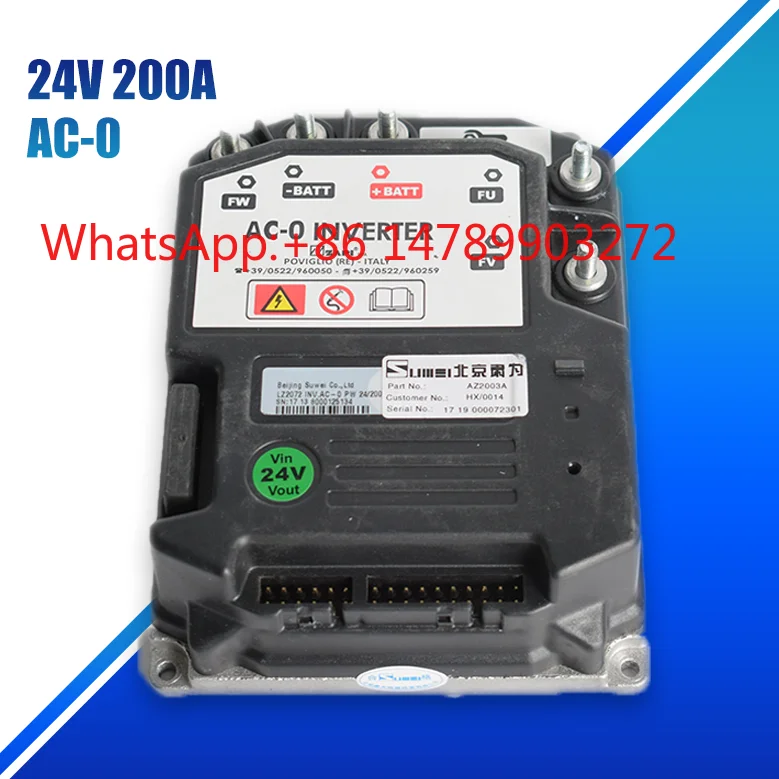 24V 200A AC Motor Controller Overload Protection Replacement For Warehouse Forklift Equipment