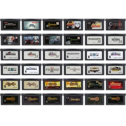 Cartucho de juegos GBA, tarjeta de consola de videojuegos de 32 bits, Castlevania Final fFantasy Fire Emblem, Golden Sun, regalo para fanáticos Retro