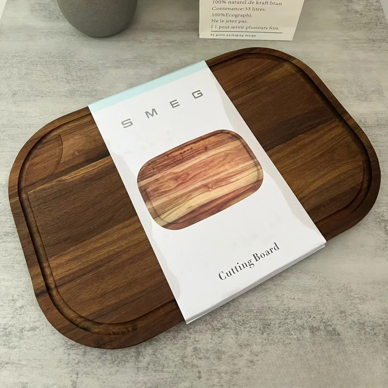 Italian Wood Cutting Board Luxury Pine Wood Fruit Tray Handmade Mold-proof Solid Wood Chopping Board Kitchen Home Decoration