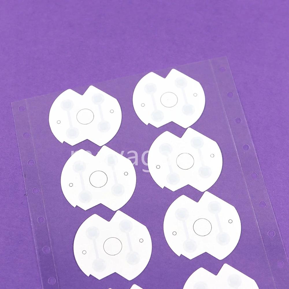 50 قطعة لوحدة تحكم Xbox One S عبر مفتاح D-وسادة معدنية لوحة دارات مطبوعة أزرار ملصق غشاء موصل