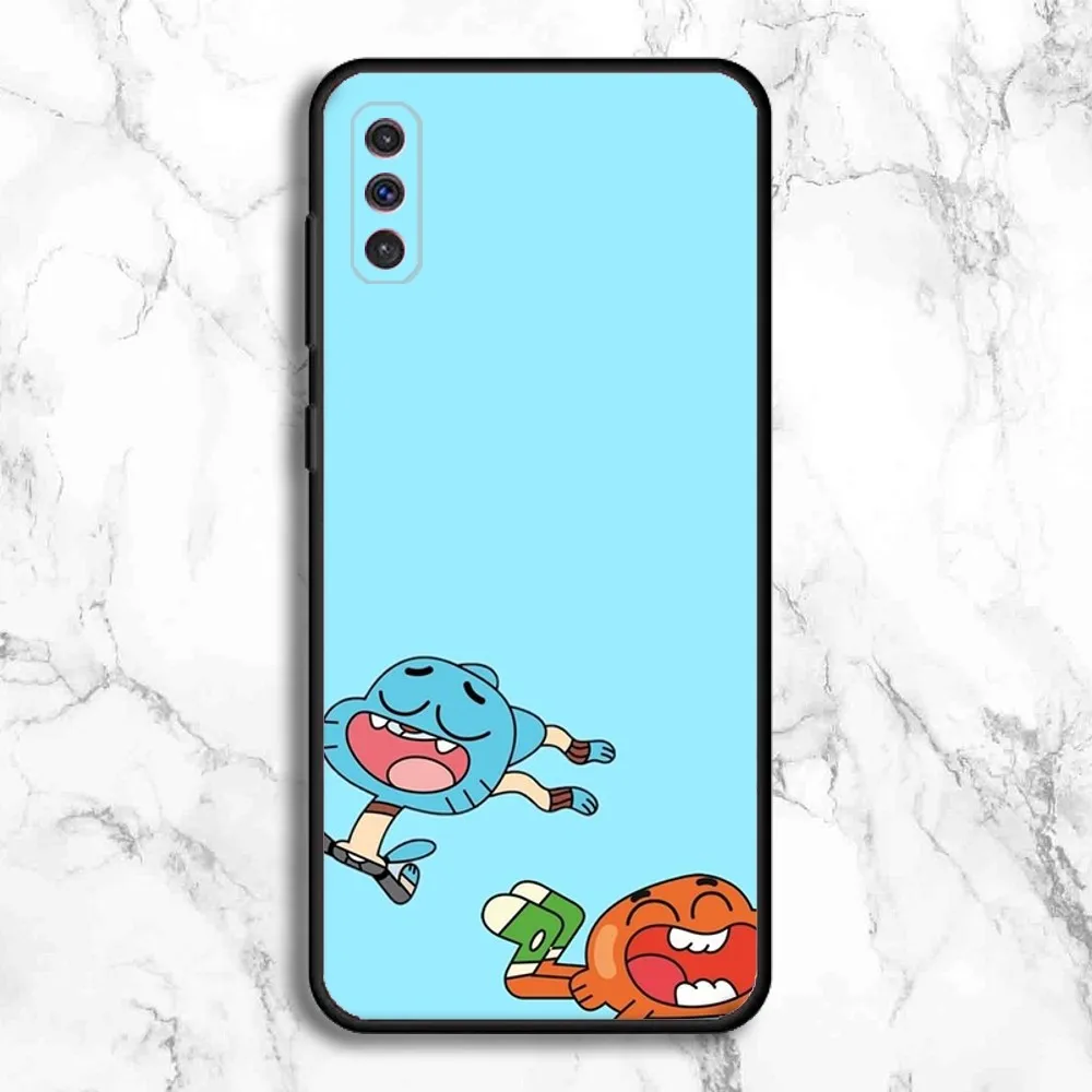 Чехол для телефона The Amazing World of G-Gumball для Samsung Galaxy A13, A21s, A22, A31, A32, A52, A53, A71, A80, A91, мягкий черный чехол для телефона