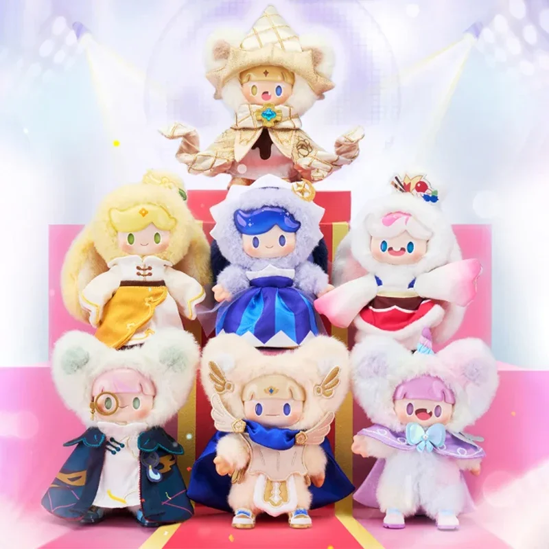 

Cute A Dou Fancy Cookie Show Series Blind Box Anime Figure Plush Pendant backpack accessory Mystery Box Doll Toys girl gift