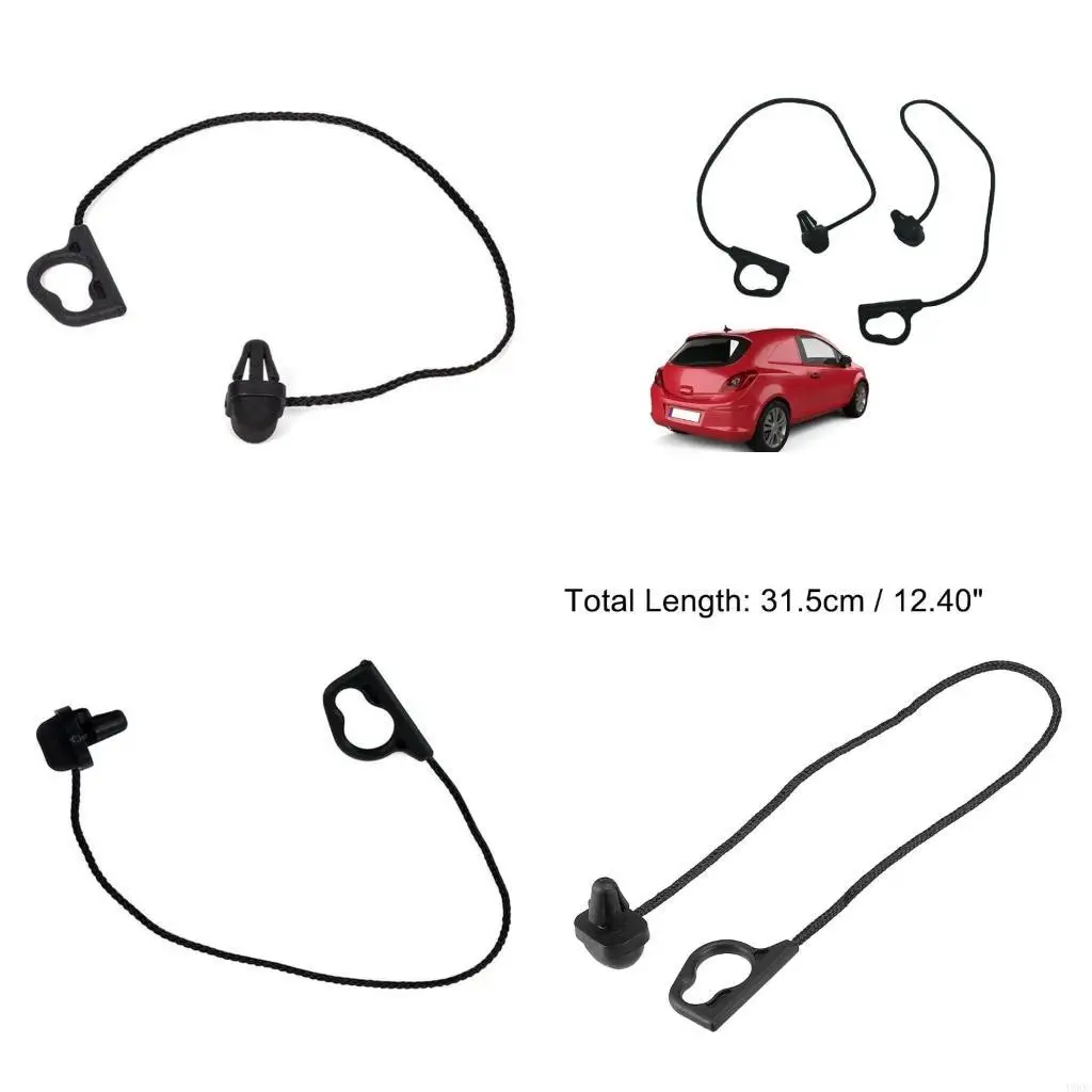 Replacement Car Rear Parcel Shelf Strap Rope Car Fittings Auto Accessories 31cm New