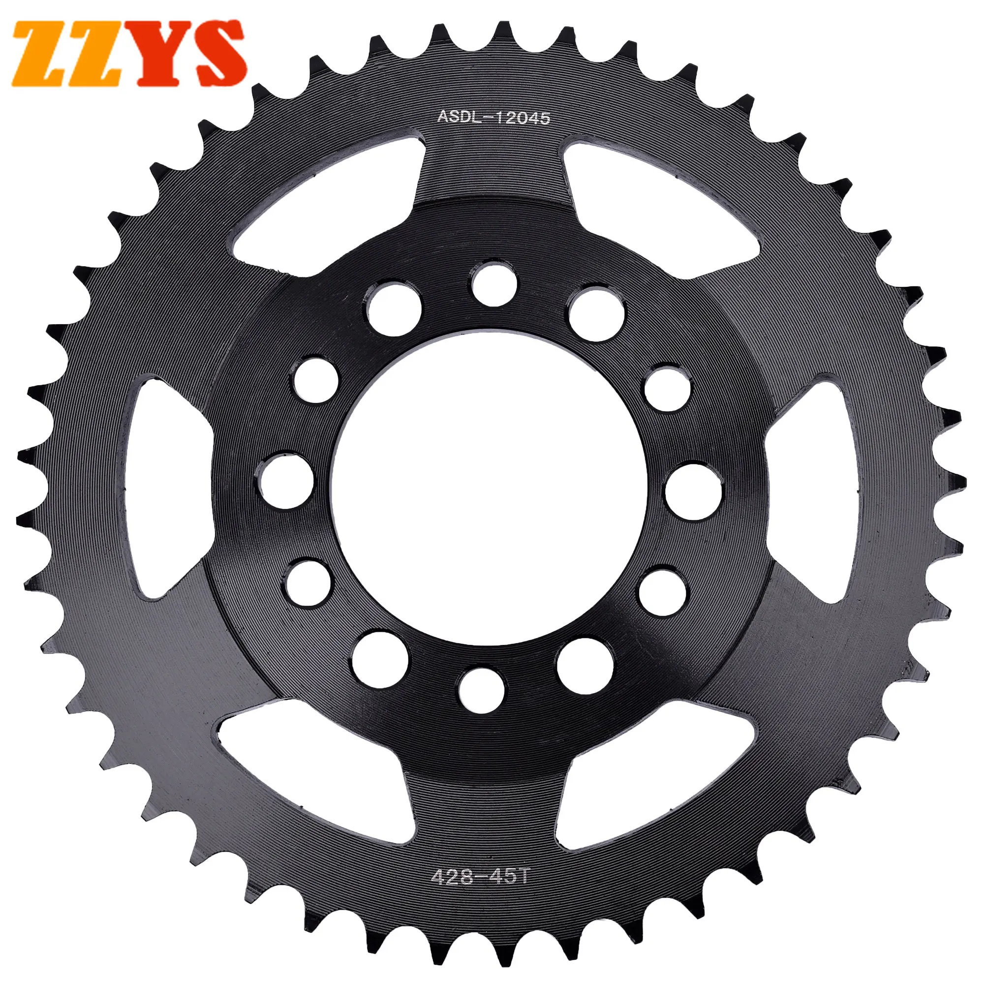 428 45T 45 Tooth 428-45T 125CC Rear Sprocket Gear Wheel Cam For Yamaha MX175 MX175A MX 175 MX175F XT200 XT200J XT 125 200 XT125