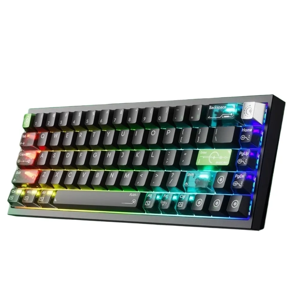 

Lemokey L4HE8K Клавиатура с магнитным переключателем Проводная ПРОКЛАДКА RGB 8000 Гц 0,1 мс RT 0,01 мм Пользовательская алюминиевая игровая механическая клавиатура FPS