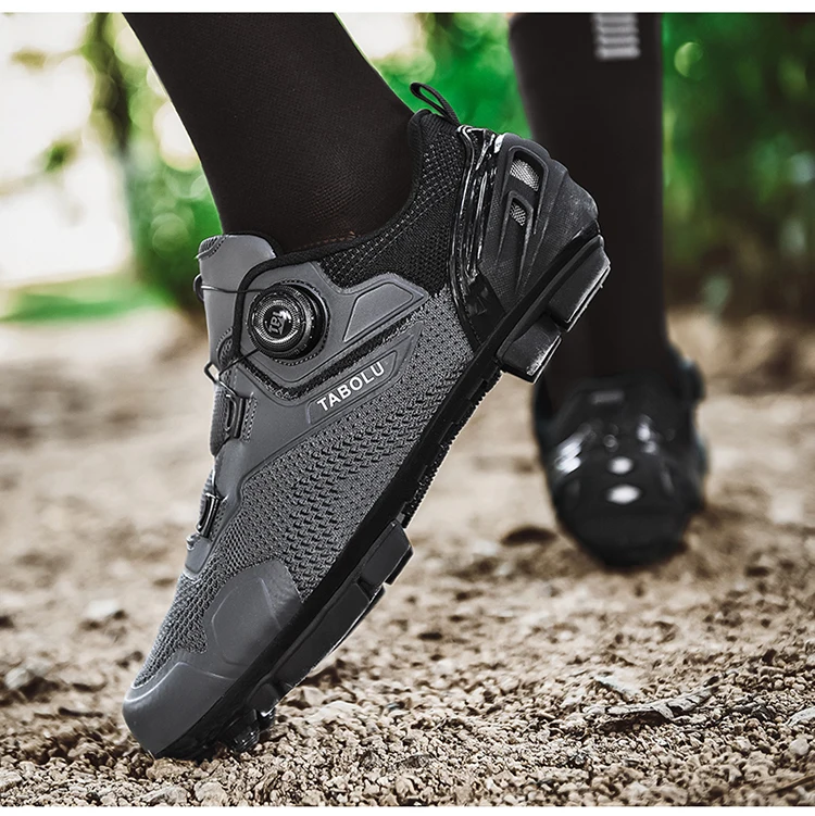 Professionelle MTB Mountainbike-Schuhe für Herren, Atmungsaktive SPD-Rennradschuhe, Damen SPD-Klickschuhe für Radsport – Detail 20