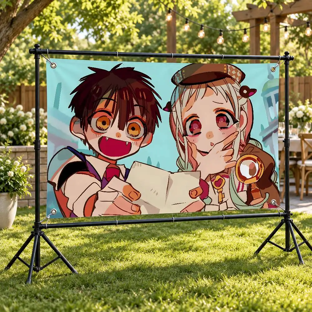 Toilet-Bound Hanako-kun Season 2 Aesthetic Wall Tapestry Flag Printed Wall Hanging Living Room Party Outdoor Decor