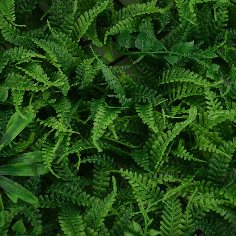 1x 40x60cm Artificial Green Grass Square Plastic Lawn Plant Living Room Background Artificial Lawn Decoration Home Wall Decor