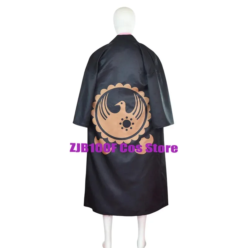 Guerrier Kozuki Cosplay Anime Wano pays Momonosuke Costume général Kimono cape uniforme Halloween tenue de fête pour hommes