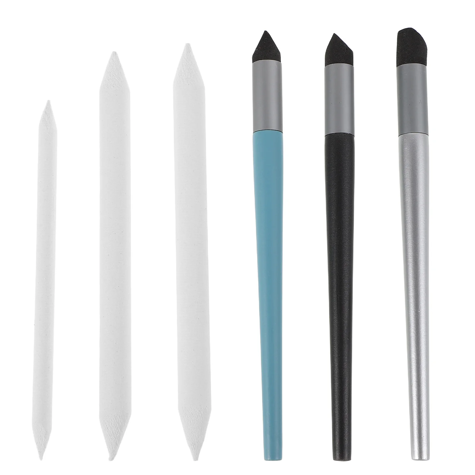 

6Pcs Oil Pastel Blending Stump Set for Natural Fluid Appearance in Drawings and Art Supplies Oil Painting Stick