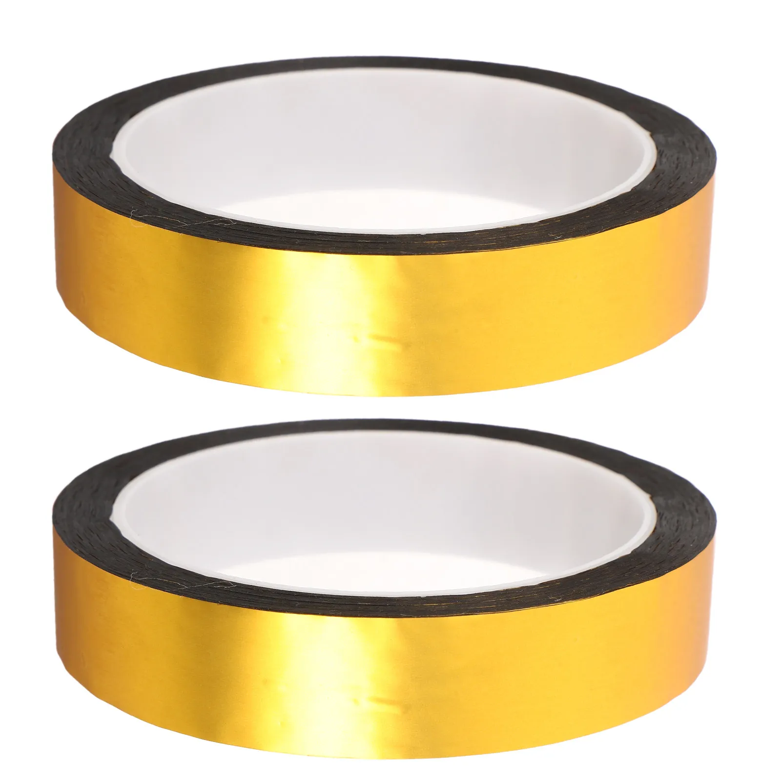

2 Rolls Matte Gold Tape 55 Yard X 0.8 Inch Self Adhesive Decorative Tape for Wall Furniture Trim Craft Projects Peel and Stick