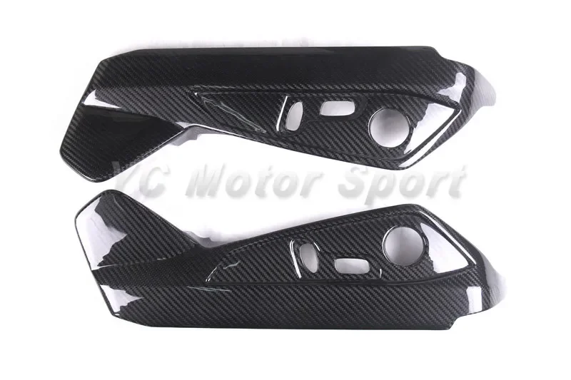 Car Accessories Dry Carbon Fiber Interior Trim Cover Fit For 2011-2014 LP700 Seat Side Panel Car-styling