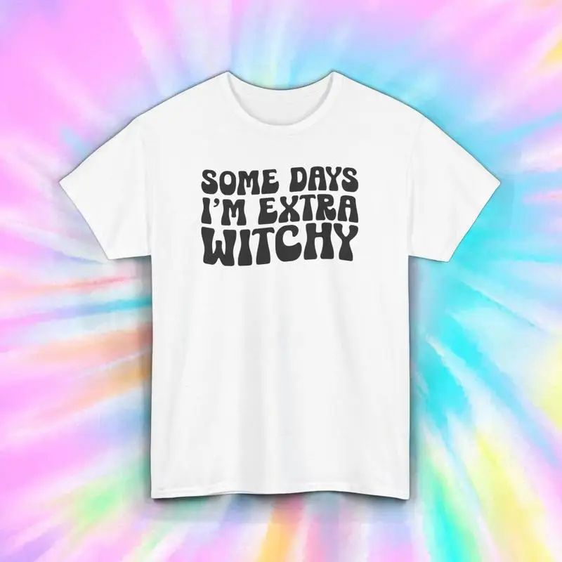 

Футболка Some Days I'm Extra Witchy Хэллоуин Юмор Ведьма