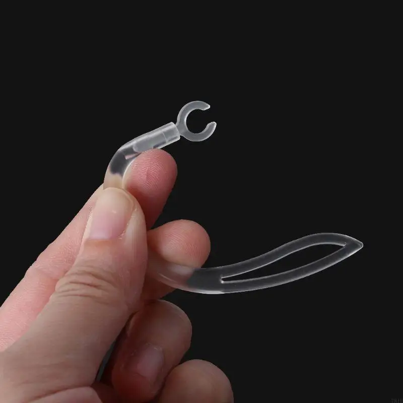 781E auricolari auricolari auricolari auricolari da 7 mm clip auricolare in silicone morbido trasparente