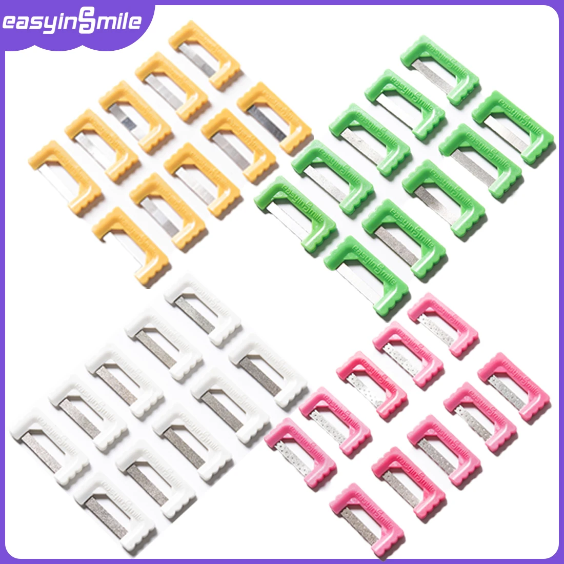 Dental IPR Strips - 10PC Interproximal Reduction Sanding Strips For Orthodontic Teeth Polishing