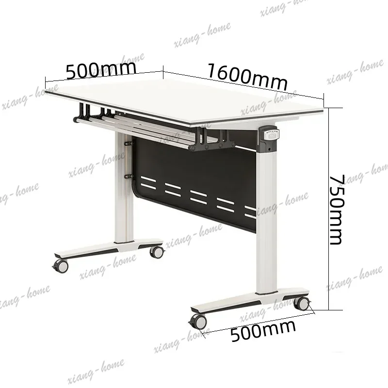 foldable conference table mobile splicing training table and chair combination folding training table