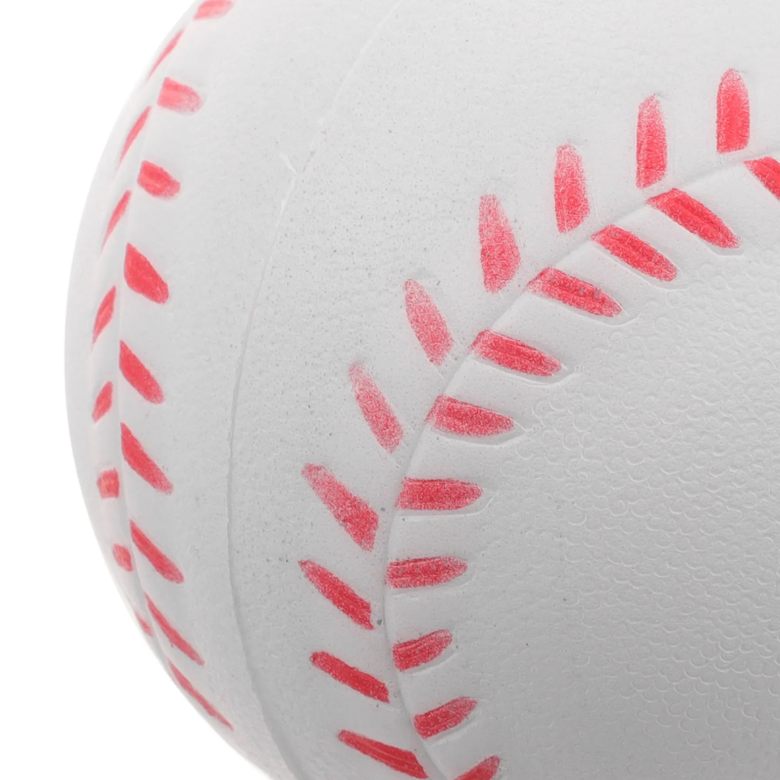 

6 Pcs Training Baseballs Soft PU Balls for Practice 8 Inch White Safe Children Beginner Sports Toys