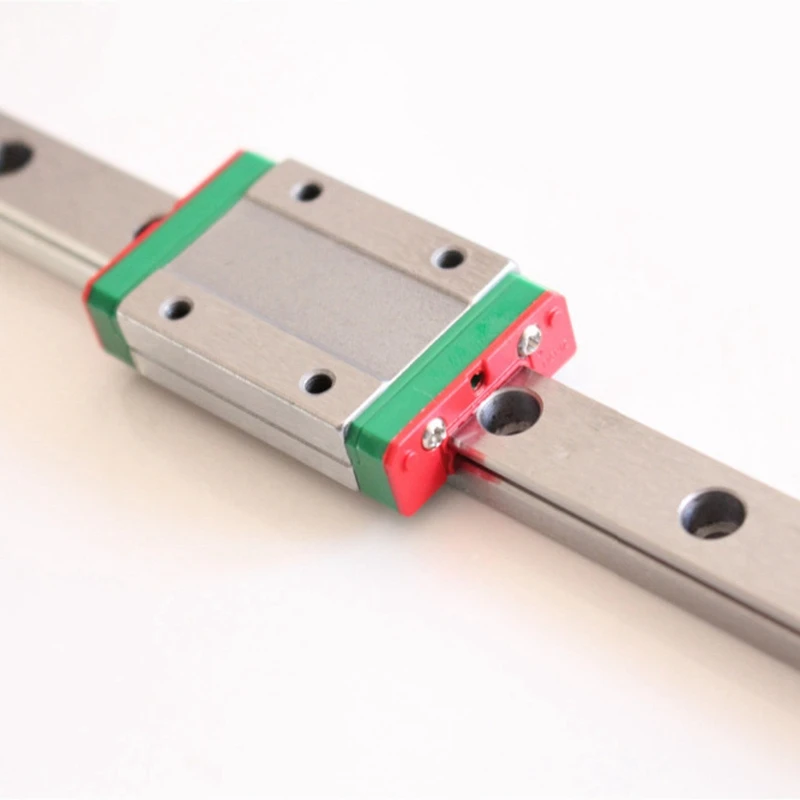 4Pcs 9Mm Linear Guide Miniature Rail MGN9 400Mm Linear Rail And 4 Pcs MGN9H Miniature Rail Slider