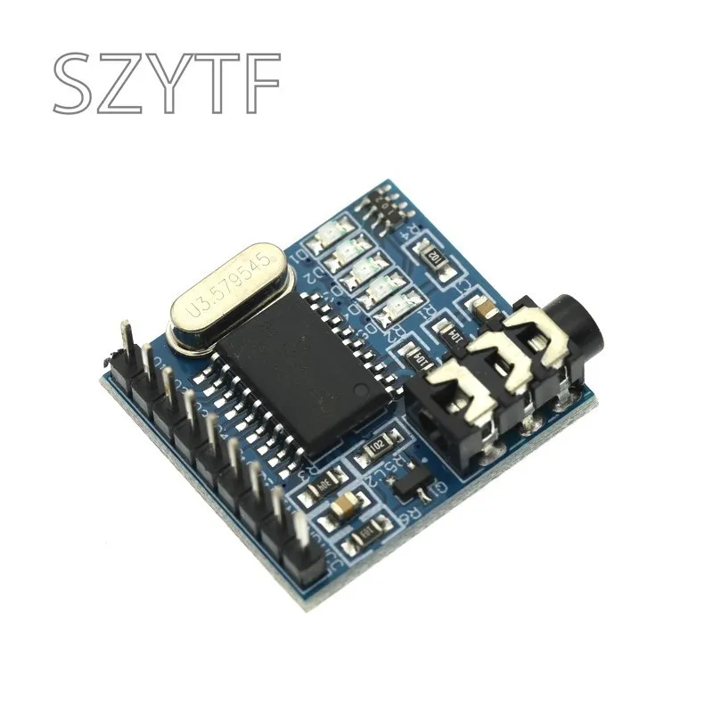 1PCS MT8870 DTMF Voice Decoding Module Phone Module Speech Decoding Voice Board Module LED Indicators With Pins