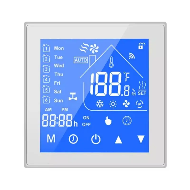 EWelink-Thermostat Intelligent WiFi pour Chauffe-Eau Électrique, Contrôleur de Température au Sol, Alexa, Google, Tuya, Smart Life