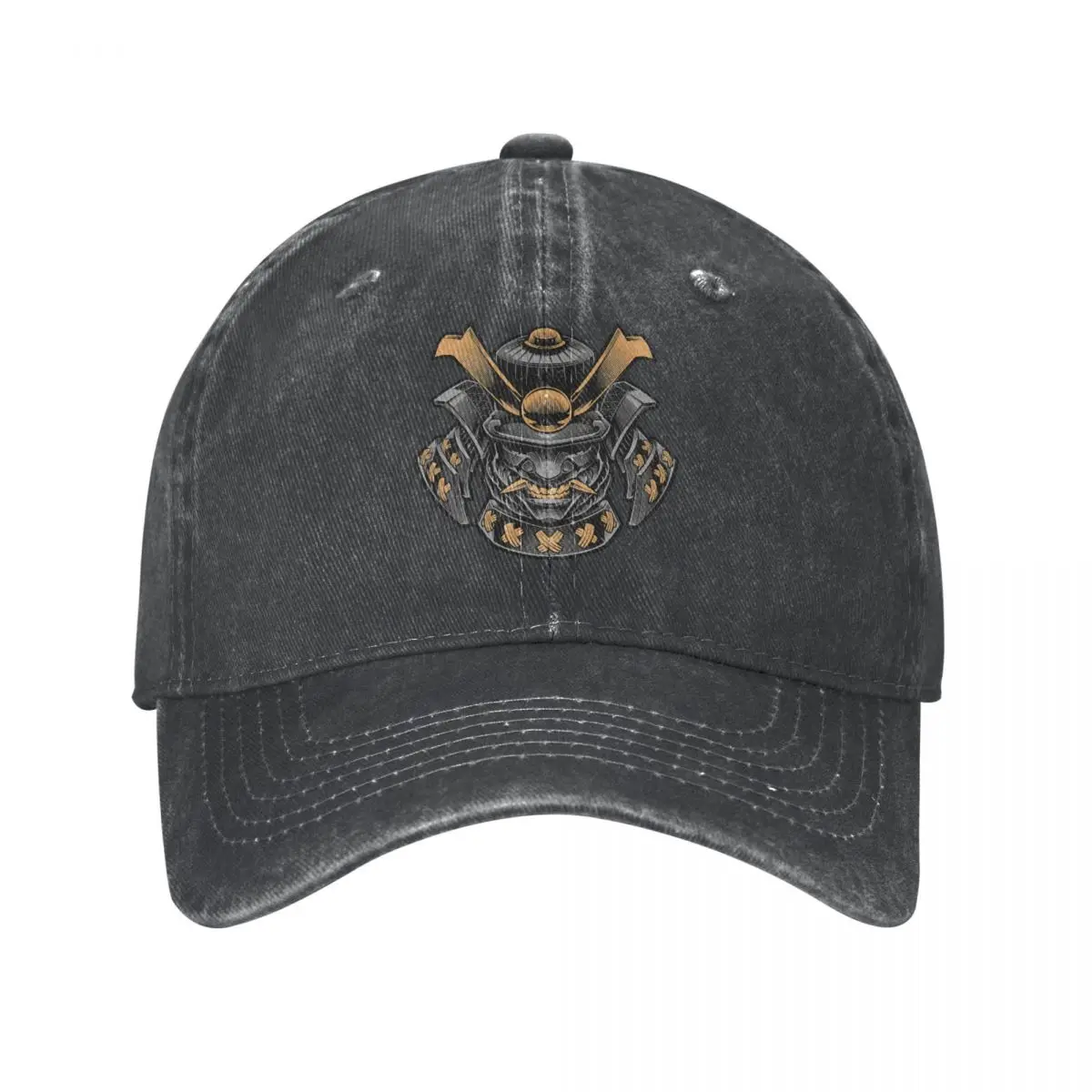 Samurai Helmet Manga Art - Dark Ver Baseball Cap cowboy hat Peaked cap Cowboy Bebop Hats Men and women hats