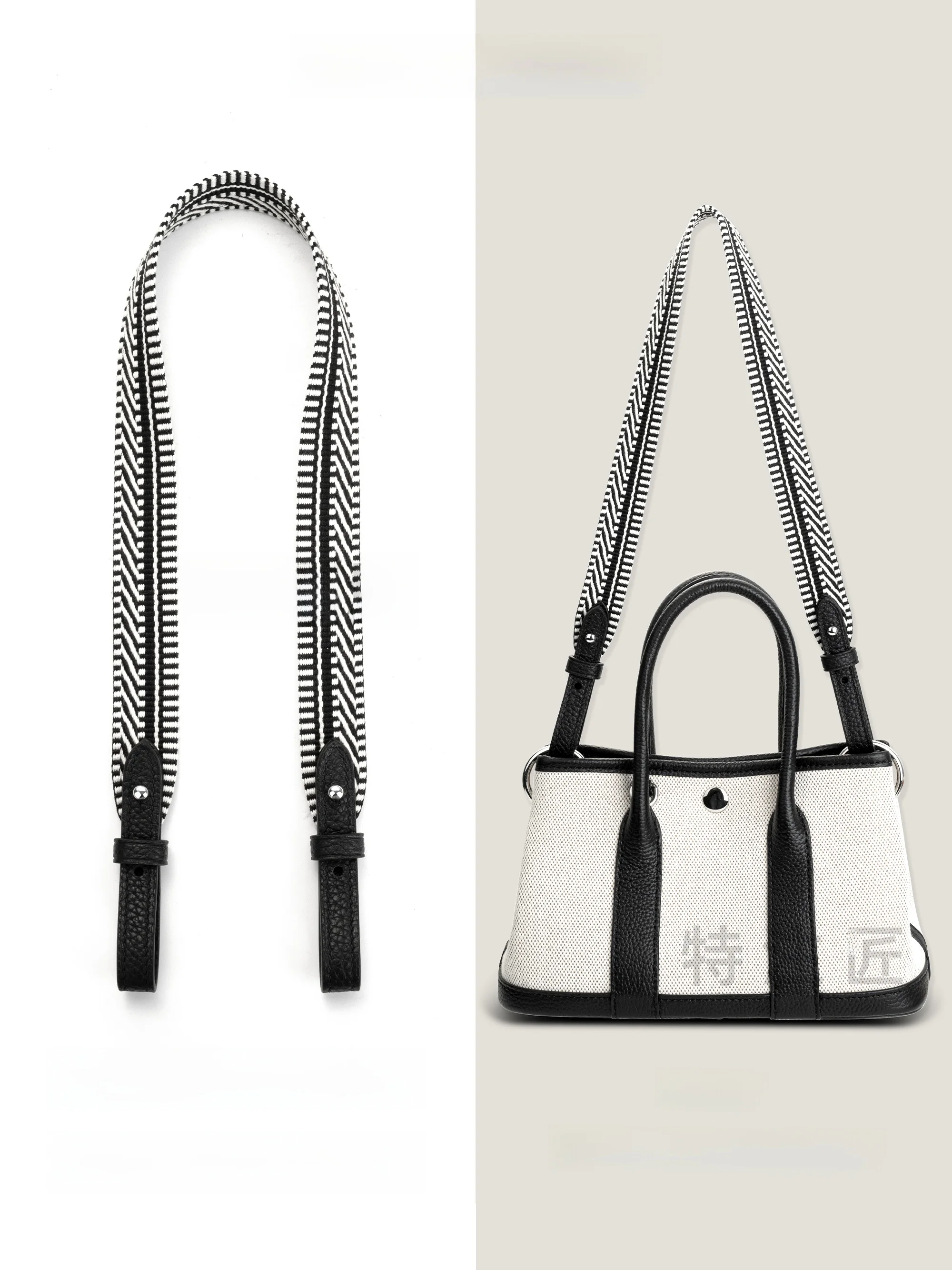 

Narrow Canvas oulder Strap for Hermès Garden Bag Single oulder Woven Crossbody Bag Belt Modin Special Crted