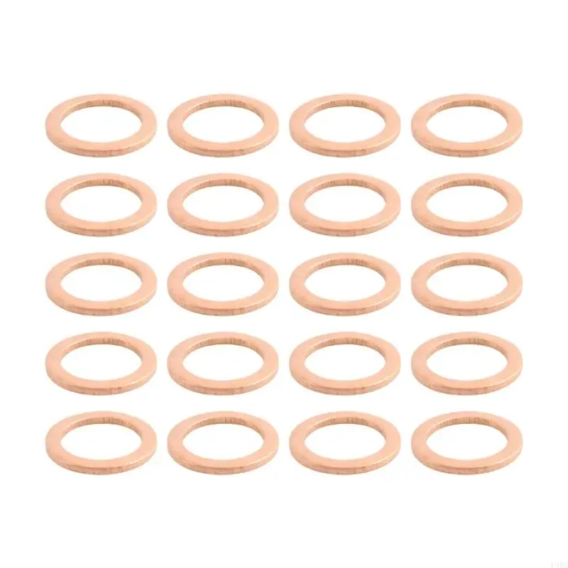 

Прочная латунная прокладка болта масляного поддона, простая установка, универсальные медные сливные пробки 007603-014106 для