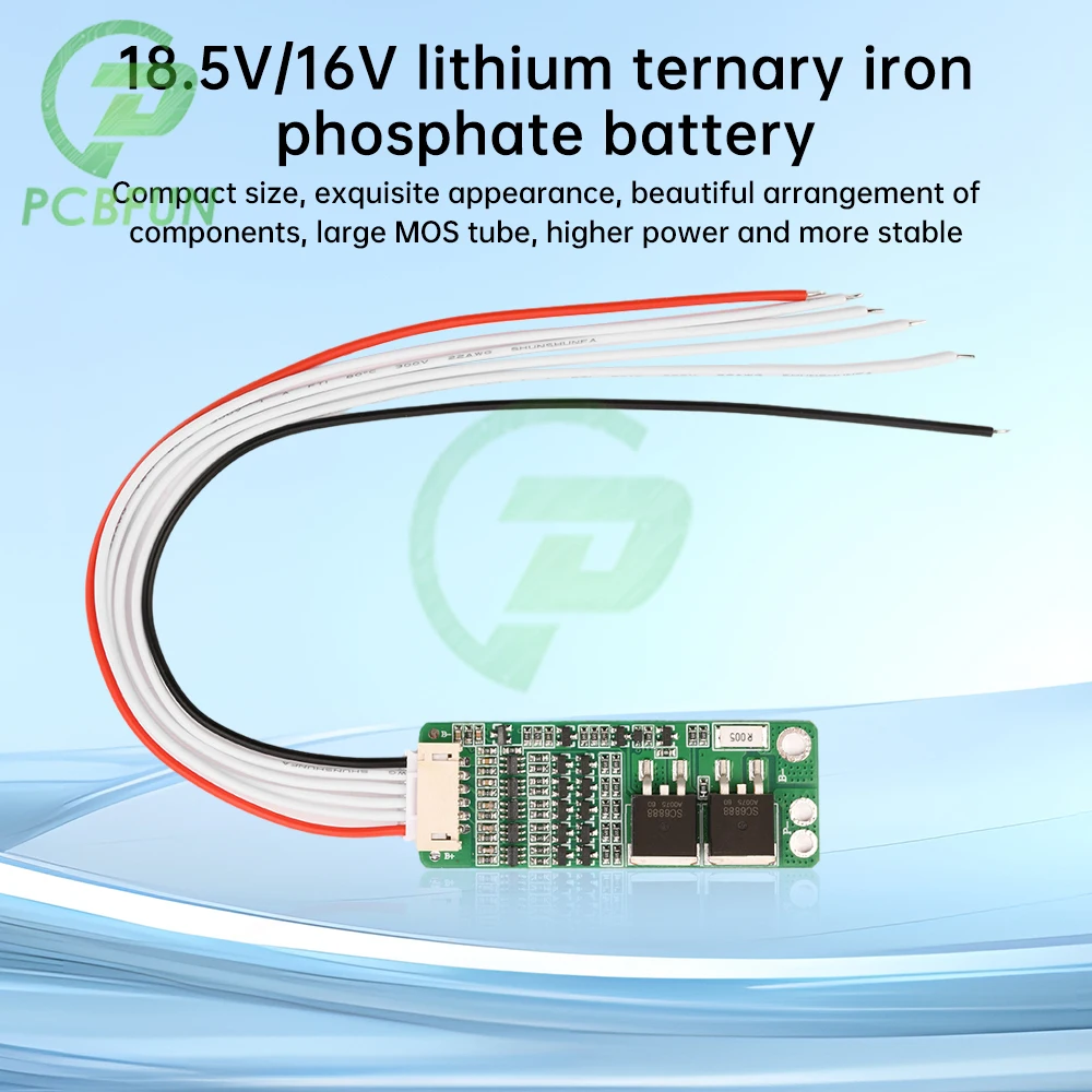 5S 10A Li-ion Lithium Battery BMS 18650 Charger Protection Board 18V 21V Cell Protection Circuit