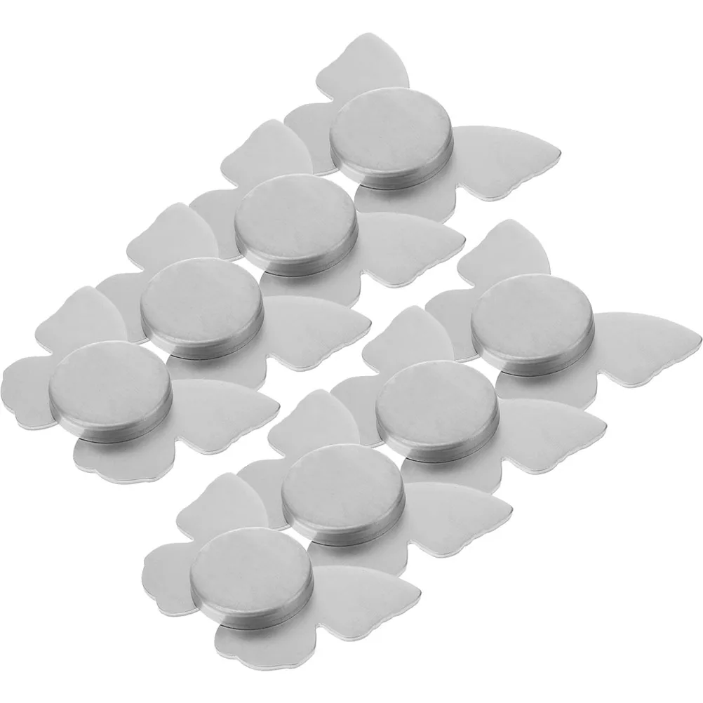 

1 set Magnetic Tablecloth Fixing Device Flowers Style Heavy Weights Stainless Steel Kitchen Bar Supplies Practical Table Cloth
