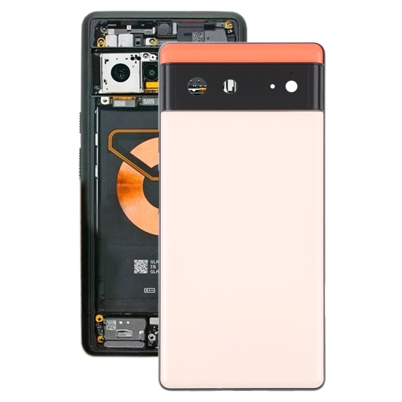 For Google Pixel 6 Battery Back Cover with Middle Frame