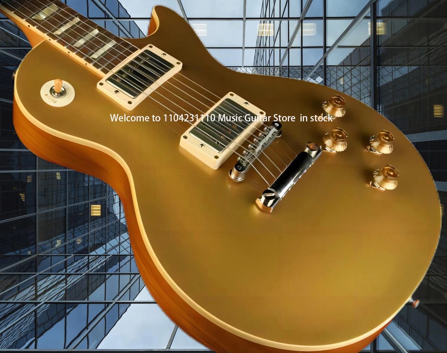 best china guitar New arrival Custom Gold top hotVOS Electric Guitar OEM Musical Instruments