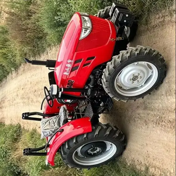 

Customized Agricultural Multifunctional Mini Cultivator, 60HP Tractor, Enhanced Four-Wheel Farm Machine