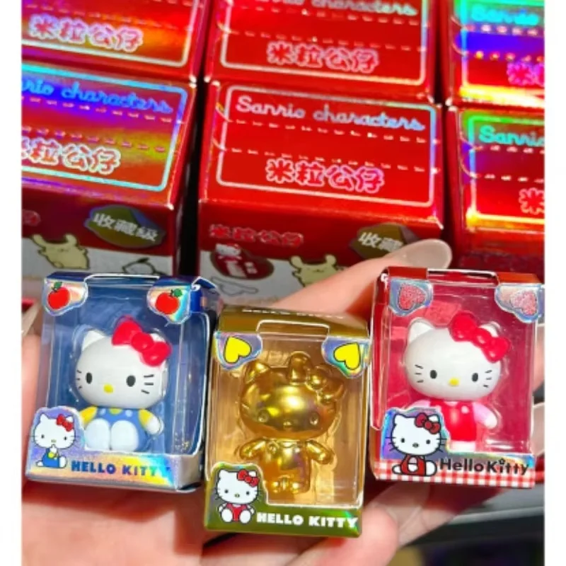

Latest Hot Sale Blind Box Hello Kitty Kuromi Mini Doll Series Model Doll Handmade Action High Quality In Stock Christmas Gifts