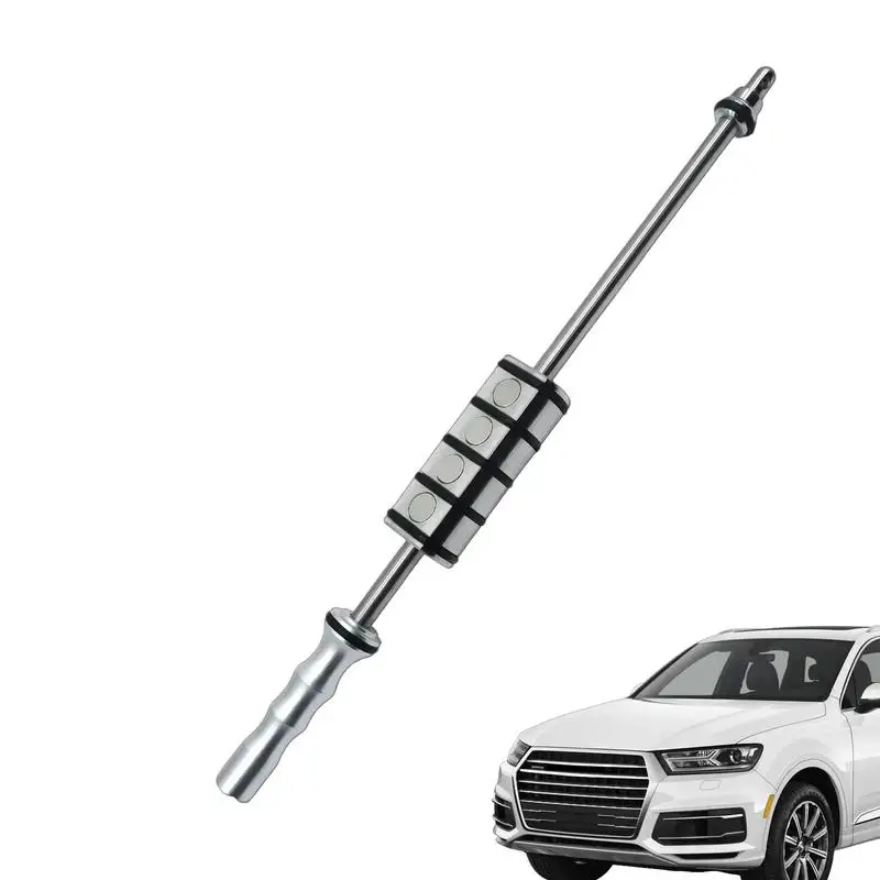 For Home Bumper Dent Puller 17.3-Inch Stainless Steel Magnetic Slide Hammer Automotive Dent Fixer Dent Removal Tools Breakproof