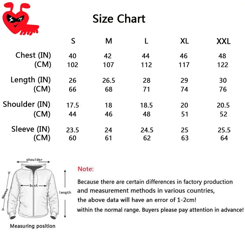 Break Egg Women Zipper Hoodie Cotton Cartoon  Ant Embroidery Colored Hollow Heart Printed Pocket Loose Wool Autumn Casual Hoodie