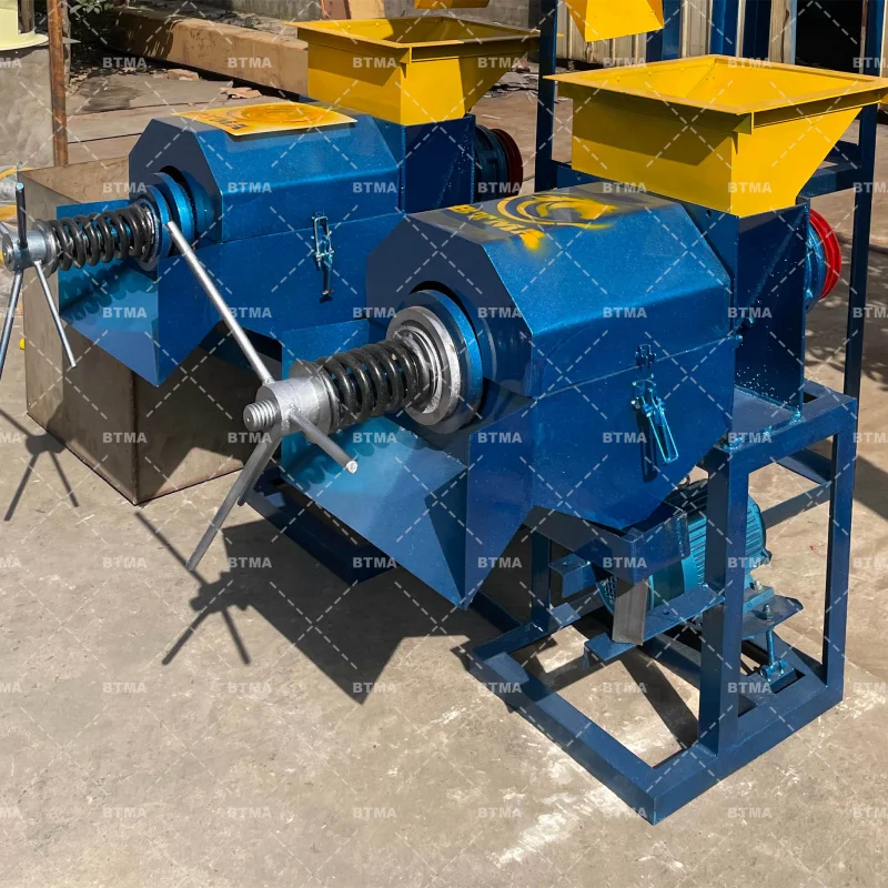 Kleine koude molen 500 kg / u palmoliepersmachine