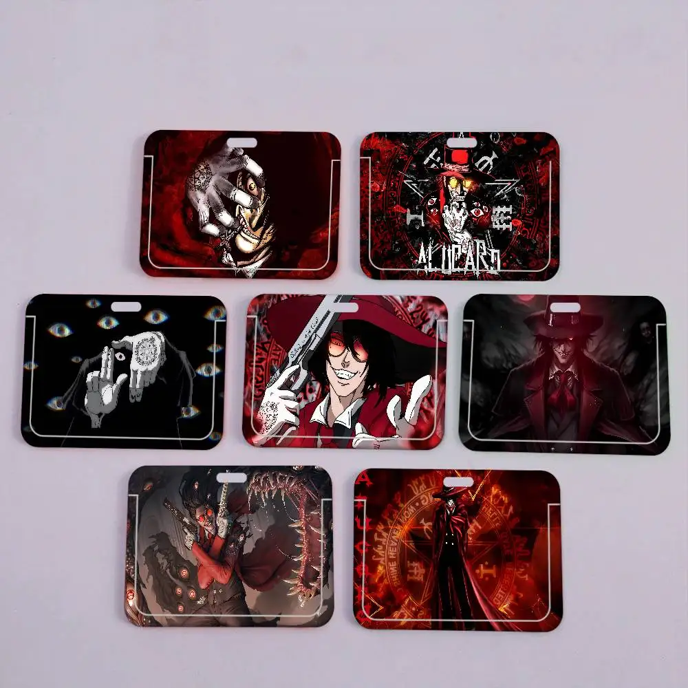 

Держатель для карт H-HellsingS Anime: для пропусков сотрудников компании, удостоверений личности, рабочих карт, деловых принадлежностей