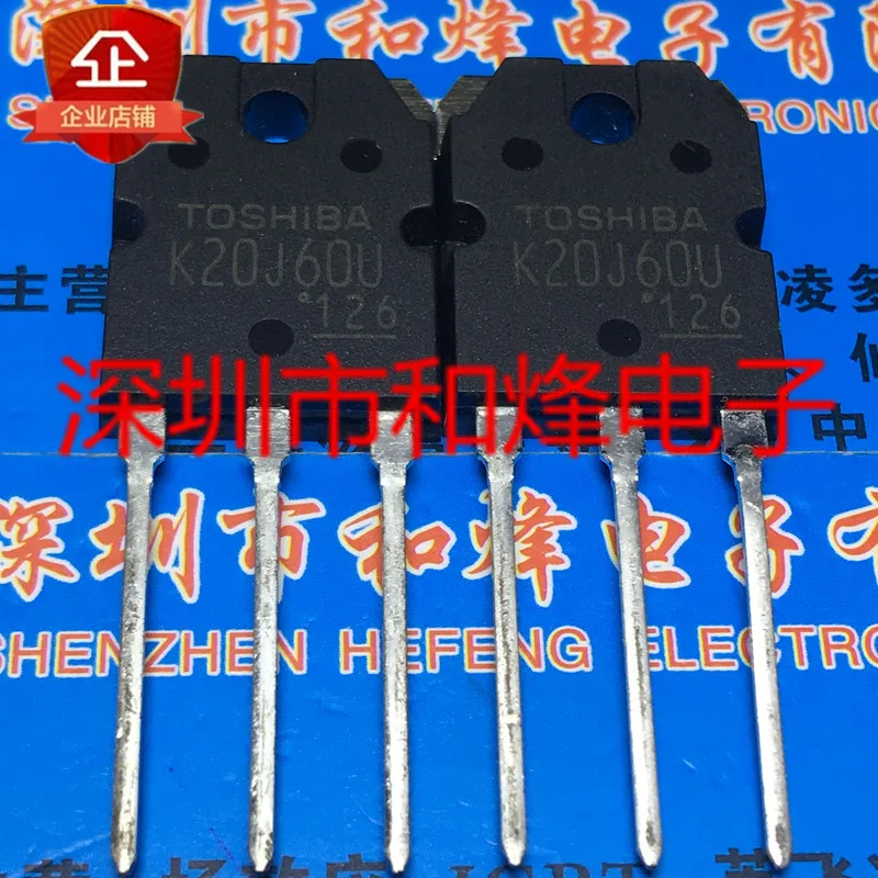 5PCS-10PCS K20J60U TK20J60U TO-3P 600V 20A ใหม่และต้นฉบับบนสต็อก